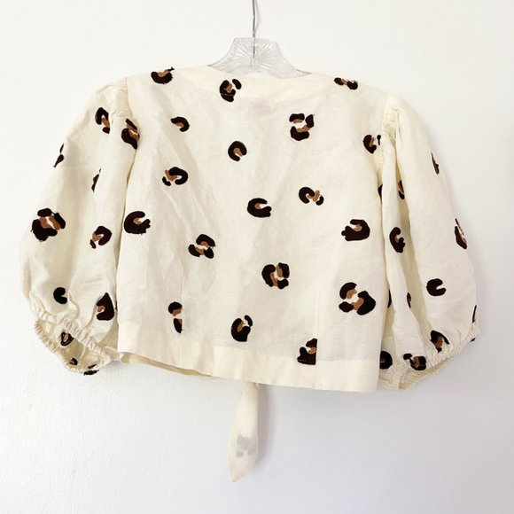 NEW Red Carter Leopard Set Paola Becky Top Skirt - Picture 8 of 12